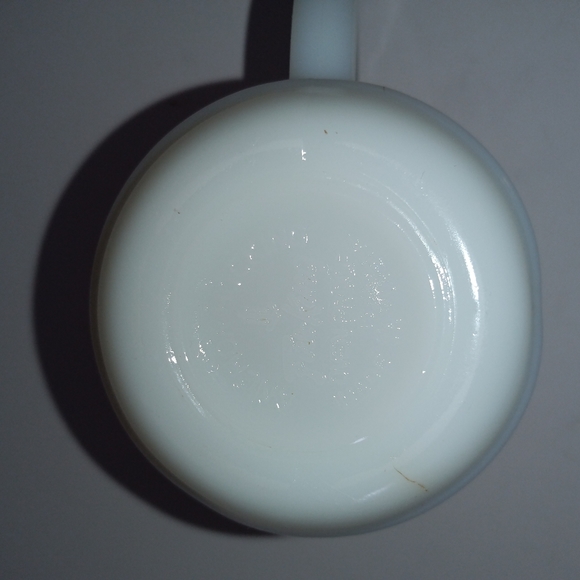 1958 Anchor Hocking VTG PEANUTS SNOOPY Milk Glass  Drinking Mug Cup -Super Rare! - Picture 12 of 15